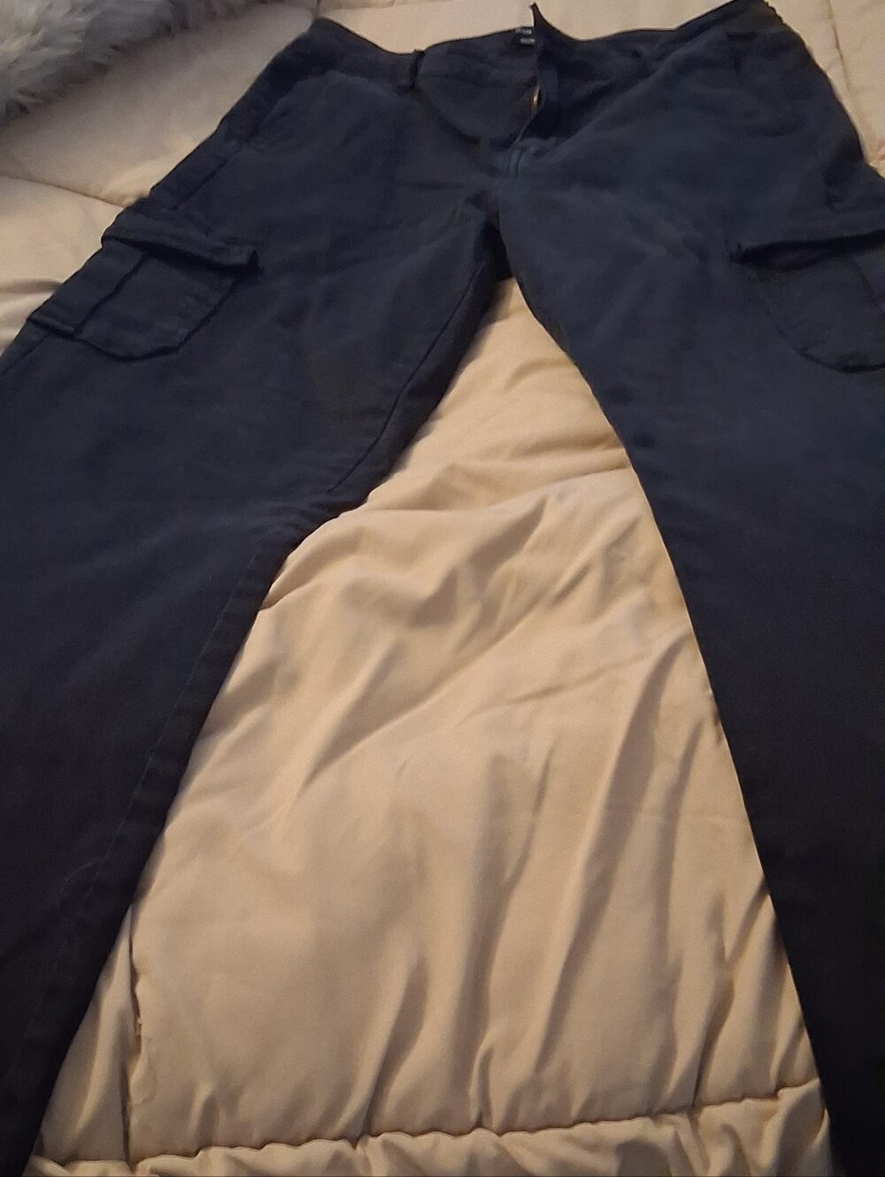 Never Worn Navy Cargo Pants